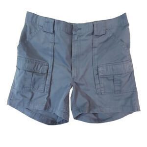 Weekender cargo hiking shorts men's 38x 6 Blue Comfort waist outdoor